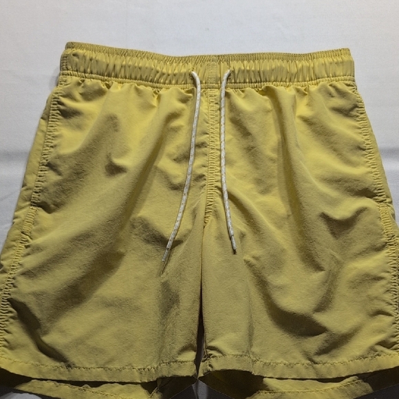 Goodfellow'l Light Yellow Drawstring Yough Shorts - Picture 1 of 7